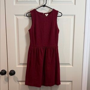 J. Crew Rich Red Sleeveless Top